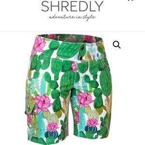 NWOT Shredly MTB Curvy Succi print. Made in USA